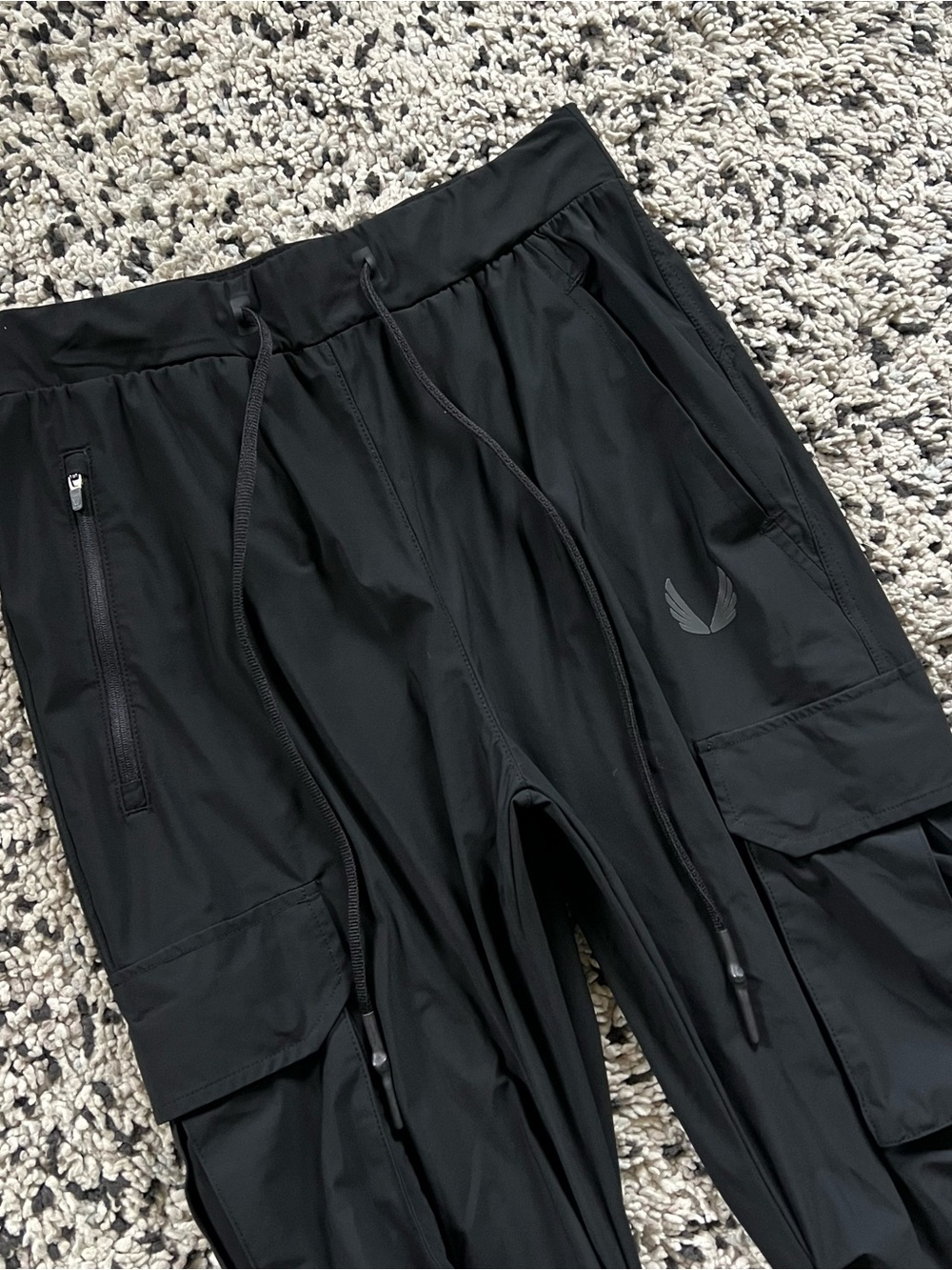 ASRV Tetra-Lite High Rib Jogger Pants Black DSG-0437 Men’s Size Small - Picture 7 of 16